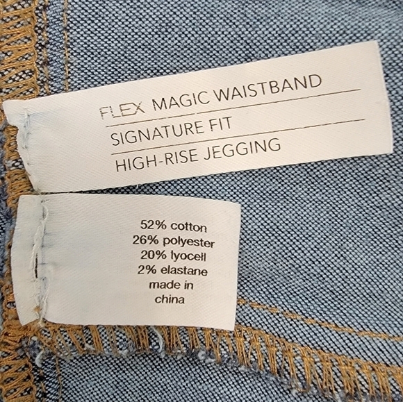 🔵 2 for $40 🔵 LANE BRYANT FLEX MAGIC WAISTBAND SIGNATURE FIT HIGH-RISE - Picture 13 of 14